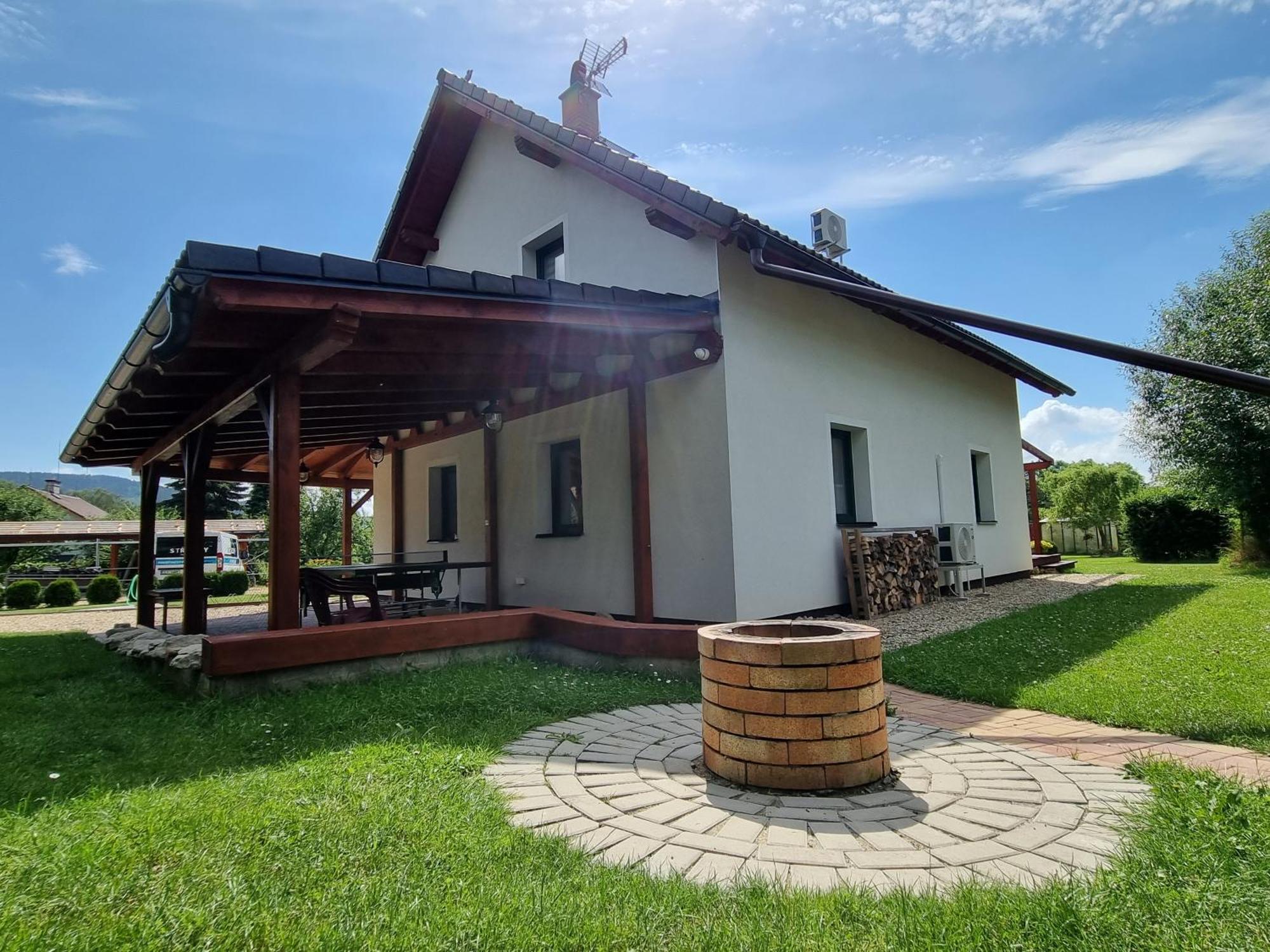 Dum A Chatka Pod Smrkem Nove Mesto pod Smrkem Cameră foto